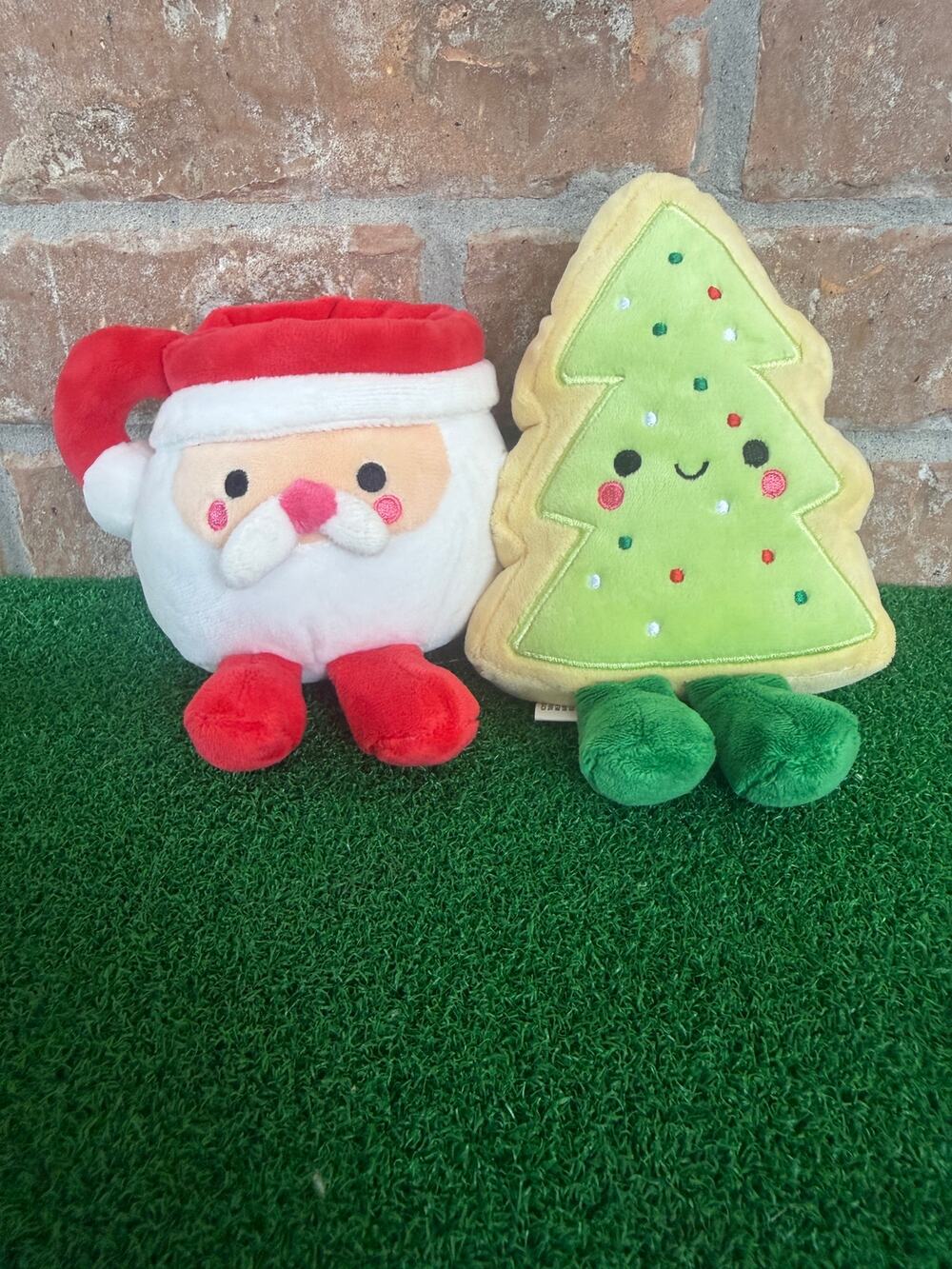 Hallmark Better Together Santa Milk Christmas Tree Cookie Plush Magnetic Holiday